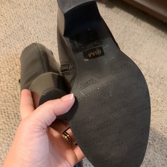 Franco Sarto Knee-High Black Boots - Picture 3 of 8